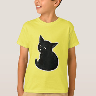 Camiseta Gato preto