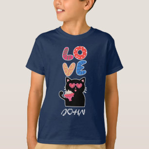 Camiseta Gato Preto, Amor, Dia dos Namorados