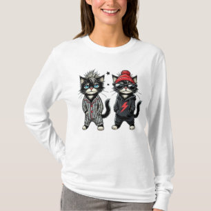 Camiseta Gato Preto Cinto