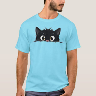 Camiseta Gato Preto de Pequim Bonito
