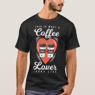 Camiseta Gato preto de presente do CAFÉ
