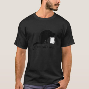 Camiseta Gato Preto Faça O Que Eu Quero Copo Vermelho Engra