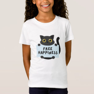 Camiseta Gato Preto & Felicidade Livre