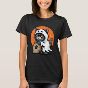 Camiseta Gato Preto Fofo com Fantasia Meninos Crianças Hall