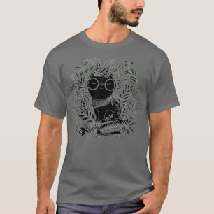 Camiseta Gato Preto, Gato Cinto, Gato Preto, Gato