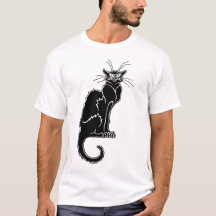 Gato Preto Místico - Silhueta de Sombra"
