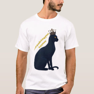 Camiseta Gato preto real
