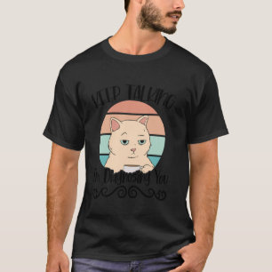 Camiseta Gato Psicologia Divertida Amante da Psicologia Mai