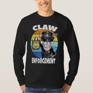 Camiseta Gato que Veste óculos escuros Sumo