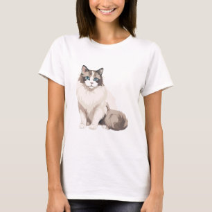 Camiseta Gato Ragdoll