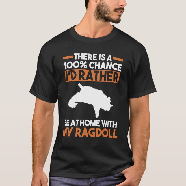 Camiseta Gato Ragdoll (Frente)