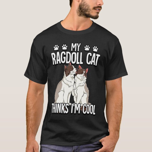 Camiseta Gato Ragdoll 9 (Frente)