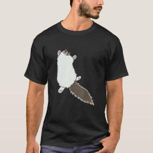 Camiseta Gato Ragdoll Alongamento Sploot
