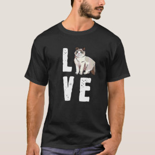 Camiseta Gato Ragdoll Bonito Adorava Meu Ragdoll 1