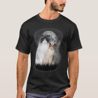 gato Ragdoll fofo com gato Ragdoll Pet lua