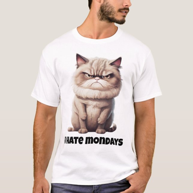 Camiseta gato ranzinza (Frente)