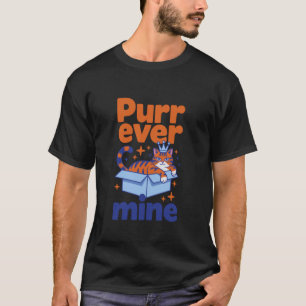 Camiseta Gato Real Minha Para Sempre na Caixa Amante de Fel
