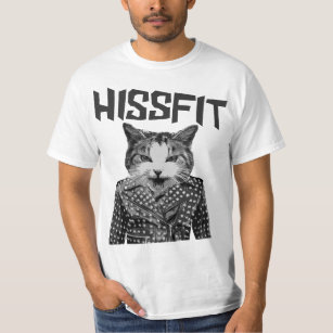 Camiseta Gato rebelde do gatinho do desajuste de Hissfit