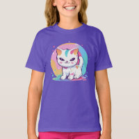 Gato Reproduzível com Pontos Coloridos