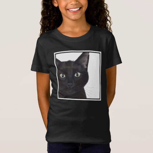 Camiseta Gato, Retrato de Gus (Frente)