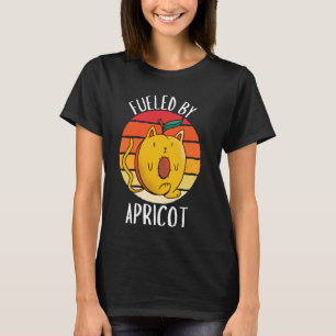 Camiseta Gato Retro Alimentado Por Comida De Apricot Vintag