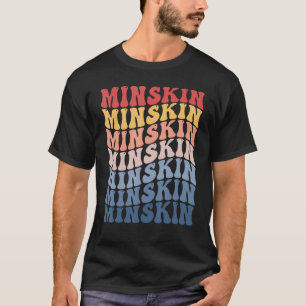 Camiseta Gato Retro Groovy Minskin