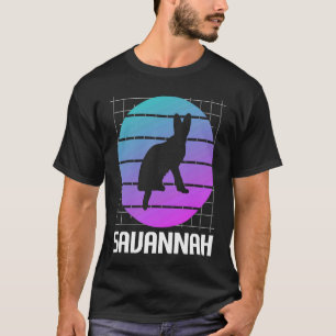 Camiseta Gato Retro Savannah