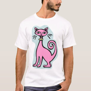 Camiseta Gato Retroativo - 2 - (Frente e Traseira)