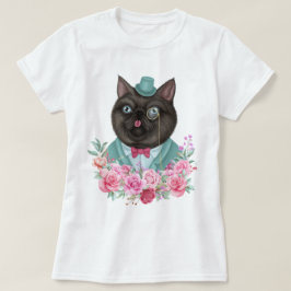 Camiseta Gato rico