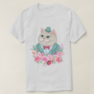 Camiseta Gato rico