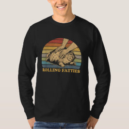 Camiseta Gato Rolando Baseados Engraçado