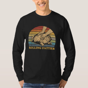 Camiseta Gato Rolando Baseados Engraçado