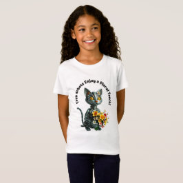 Camiseta Gato Romântico Mecânico