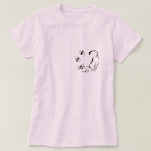 Gato Rosa Simples e Fofo
