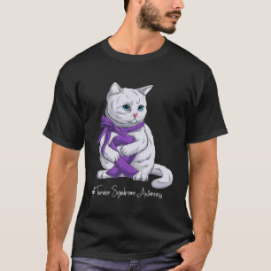 Camiseta Gato Rouxo do Mês de Conscientização da Síndrome d
