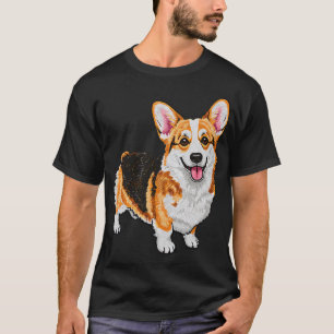 Camiseta Gato Ruivo Fofo com Flores Silvestres