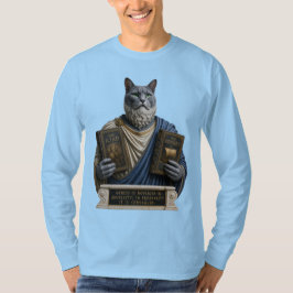 Camiseta Gato Russo Azul Homérico
