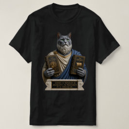 Camiseta Gato Russo Azul Homérico