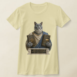Camiseta Gato Russo Azul Homérico