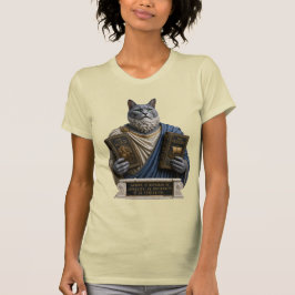 Camiseta Gato Russo Azul Homérico