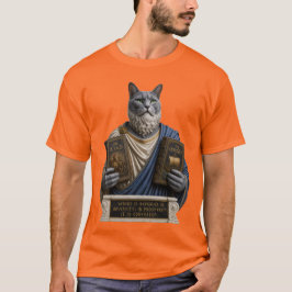 Camiseta Gato Russo Azul Homérico