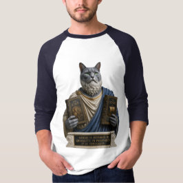 Camiseta Gato Russo Azul Homero