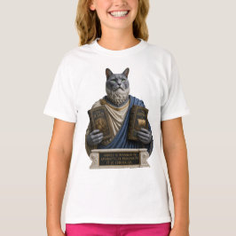 Camiseta Gato Russo Azul Homero