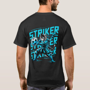 Camiseta Gato Samurai Legal Futebol - Presente para futebol