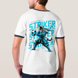 Camiseta Gato Samurai Striker Elétrico - Para Atletas