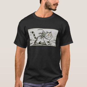 Camiseta Gato Sapo Meme Medieval Vintage Engraçado 
