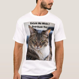 Camiseta Gato Sarcástico