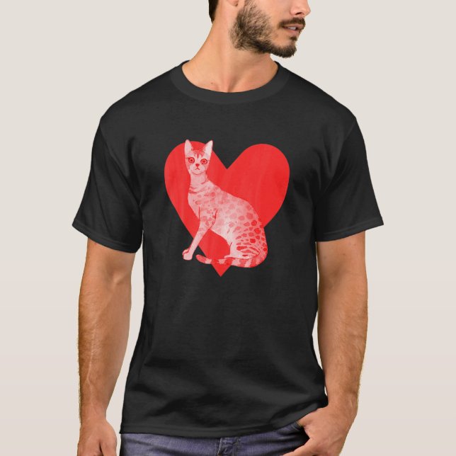 Camiseta Gato Savannah (Frente)