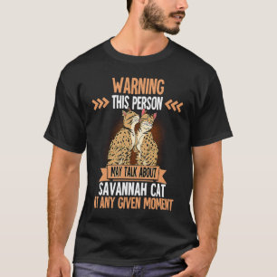 Camiseta Gato Savannah 7