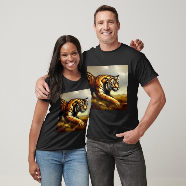 Camiseta Gato Selvagem (7) (Unissex)
